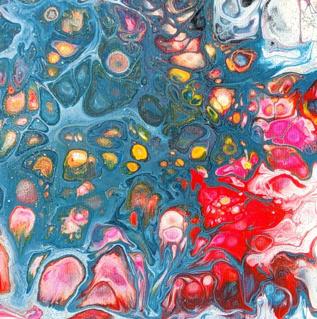 TABLEAU ABSTRAIT COLLECTION BOREALE 7 - N°62