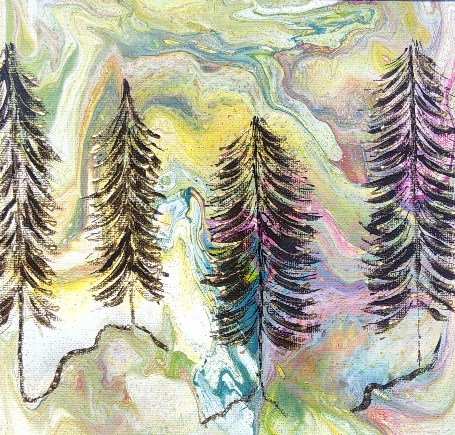 TABLEAU SAPIN COLLECTION BOREALE 8 - N°78