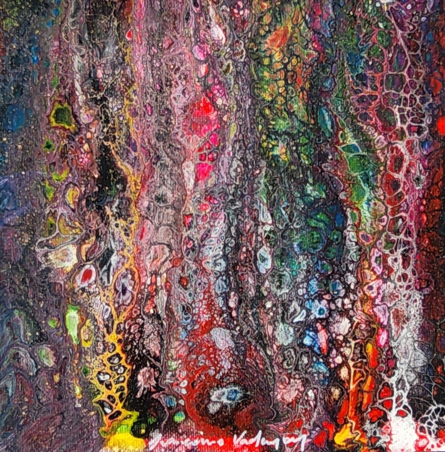 TABLEAU ABSTRAIT COLLECTION BOREALE 4 - N°39