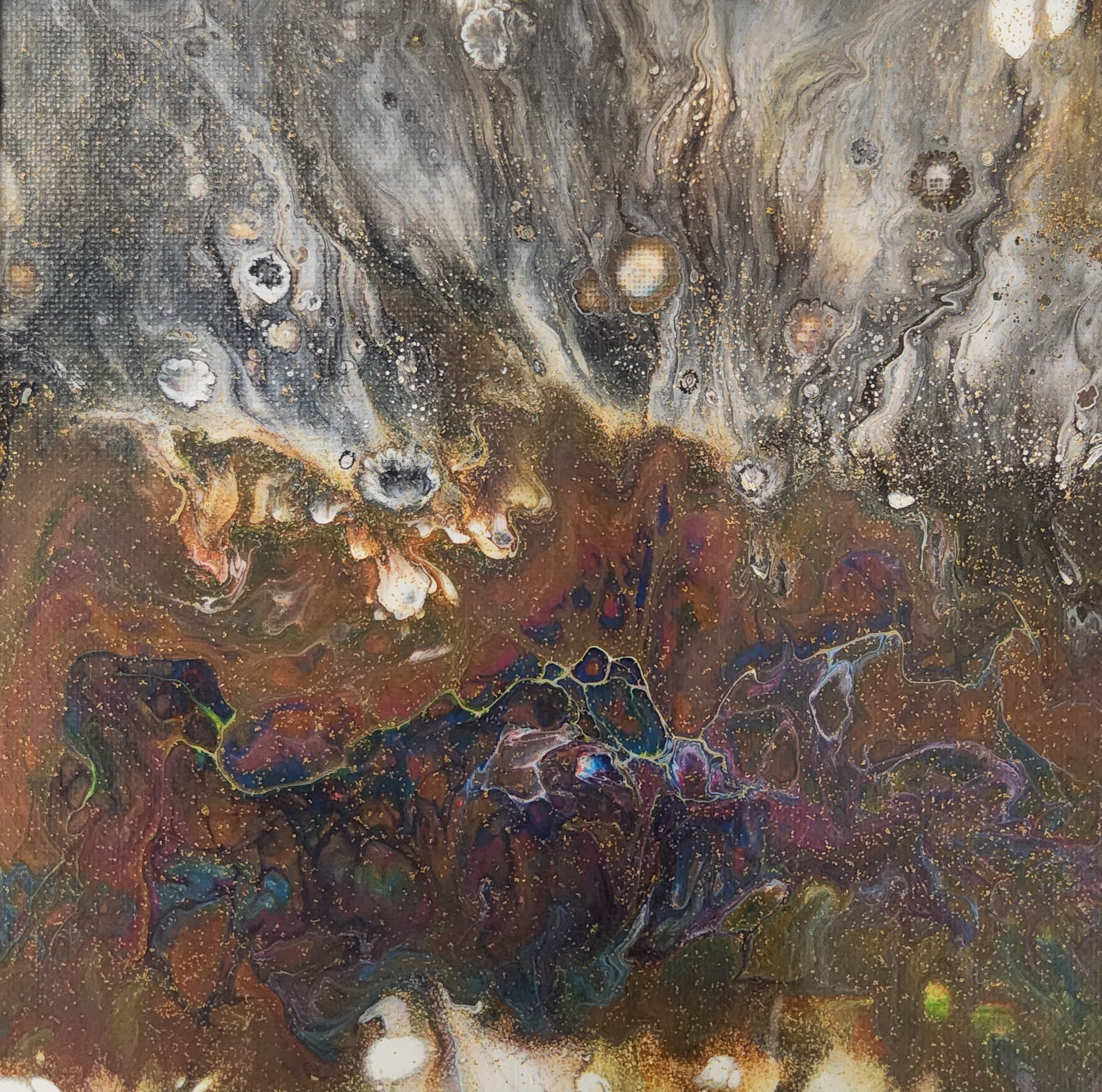 TABLEAU ABSTRAIT COLLECTION BOREALE 11 - N°147