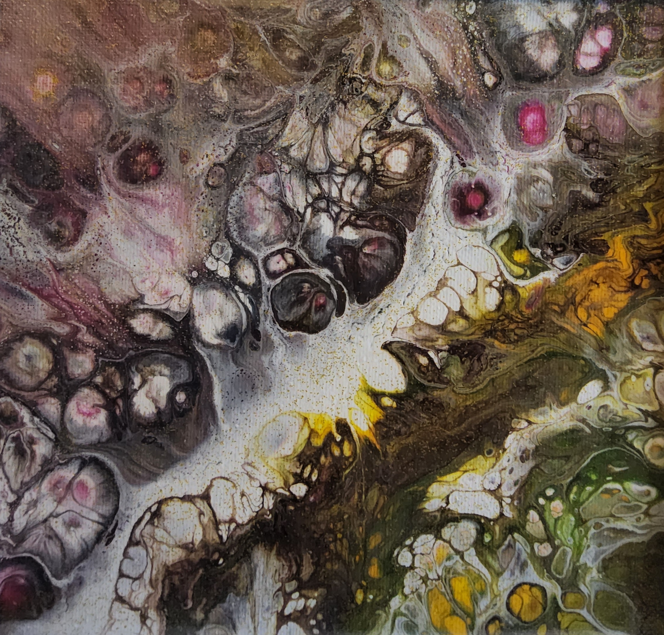 TABLEAU ABSTRAIT COLLECTION BOREALE 9 - N°88